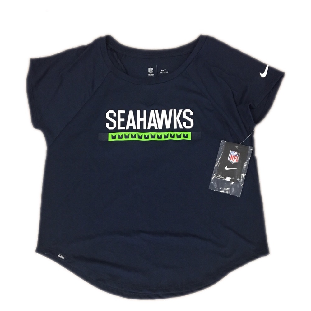 Seattle Seahawks Nike Women’s Fan‎ Top Shirt Small
